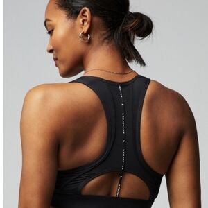 Fabletics Black Racerback Sports Bra